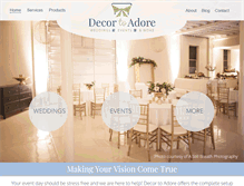 Tablet Screenshot of decortoadore.com